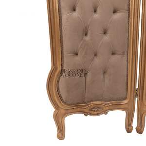 Paravent Classique Luxueux Tapissé - Product Image 6