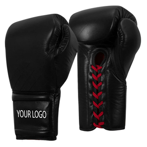 Guantes de boxeo profesionales para niños Logotipo personalizado Impreso Hecho Cuero Color liso Disponible 12oz Tamaño Entrenamiento Ajustable para - Product Image 6