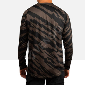 Jersey de MTB de alta calidad para hombre, transpirable, personalizado, servicio OEM, jersey de MTB de secado rápido para hombre - Product Image 3