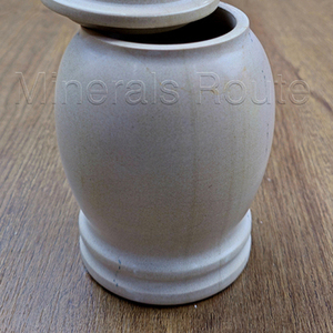 Jarra de Mármol de Ónix Natural Multicolor Personalizada de Alta Calidad con Tapa Pulida, Impermeable, de Forma Natural, Estilo Antiguo, Arte Folclórico Europeo - Product Image 5