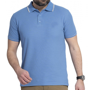 Camiseta sin arrugas de marca, polo de calidad, diseño de solapa de perfil bajo, cuello estable preformado - Product Image 3