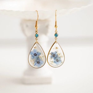 Resin Embroidery Earrings Handmade Stainless Steel Fashion Jewelry for Women Girls Classic Wedding Look High Quality - Product Image 3