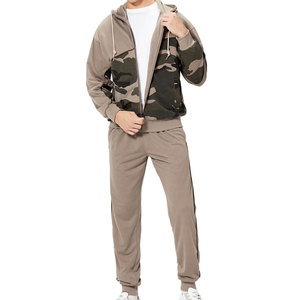 Chándal para hombre elaborado con mezcla de poliéster suave ideal para calentamientos deportivos uso diario y sesiones de entrenamiento físico - Product Image 2