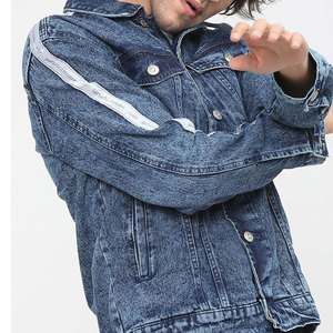 Chaqueta vaquera para hombre de nuevo diseño al por mayor, talla normal, ropa de calle para exteriores, chaqueta vaquera transpirable a la venta con logotipo personalizado - Product Image 5