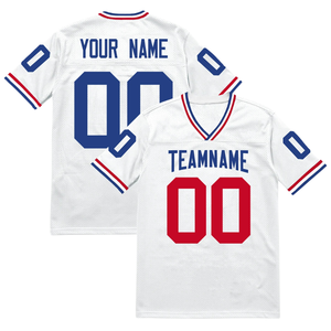 Uniforme de fútbol Deportivo hecho a medida 4 paneles Jersey impresión personalizada sublimación impresión cuello redondo diseño fútbol Jersey - Product Image 3