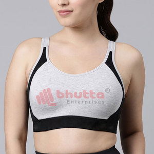 Sujetador Deportivo para Mujer de Talla Grande, Ligero, de Alta Sujeción, Diseño Nuevo, Profesional, Moderno, de Spandex/Nailon - Product Image 1