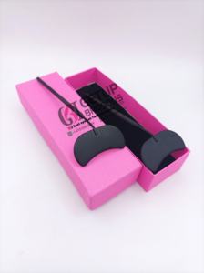 Nuevo Estilo Profesional, Estuche Iluminado con Recubrimiento de Polvo Negro para Extensiones de Pestañas, Diseño de Luna, Acero Inoxidable, Logotipo Personalizado, Belleza - Product Image 3