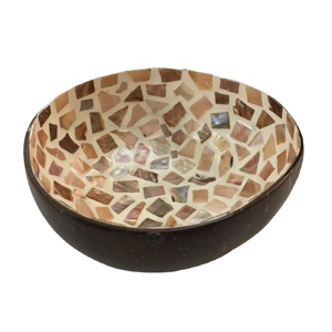 เปลือกหอยเคลือบเงามะพร้าวเป็นมิตรต่อสิ่งแวดล้อมทำด้วยมือจากเวียดนาม - Product Image 3
