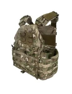 Custom Tactical Vest Plate Carrier Tactical Vest Polyester 1000D Camo From Vietnamese Supplier