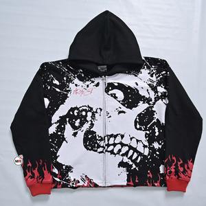 High Quality Heavyweight Cotton Streetwear <b>Fleece</b> Sweatshirt Custom 400 500 Gsm Print logo <b>Oversized</b> <b>Hoodies</b> Men - Product Image 1