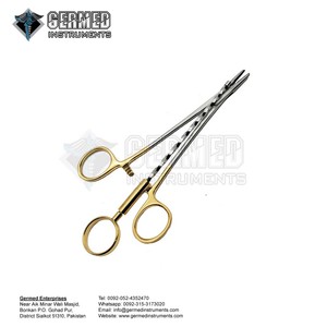 Manufacturer <strong>Supplier</strong> Best Seller Corwin Hegar <strong>Wire</strong> Twisting <strong>Forceps</strong> 7'' With Tungsten Carbide Inserts by GERMED ENTERPRISES - Product Image 2
