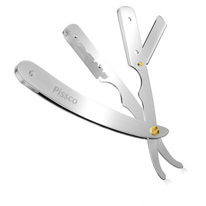 ผู้จัดจำหน่ายขายส่ง Pissco สำหรับมีดโกนตรง มีดโกนขอบตรง มีดโกนตัดผมสำหรับช่างตัดผม มีดโกนเปลี่ยนใบมีด มีดโกนสำหรับร้านเสริมสวย - Product Image 6