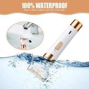 Depiladora Eléctrica 4 en 1 para Mujer, Recortadora de Vello Íntimo sin Dolor para Rostro, Nariz y Axilas, Resistente al Agua IPX7, Alimentación USB para Uso en el Automóvil - Product Image 5