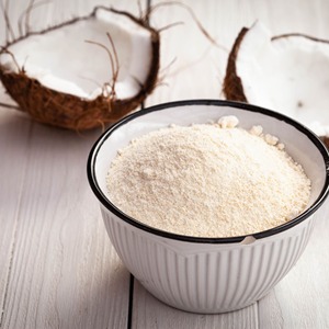 Leche de coco en polvo blanca cremosa, vegana, sin azúcar, alta o baja en grasa, para venta al por mayor - Product Image 2