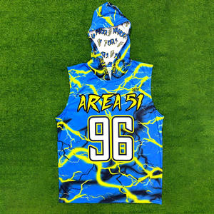 Uniformes de football américain de haute qualité, sublimation complète, maillots de compression xl respirants, taille plus, pas cher, ensemble 7 7 - Product Image 2
