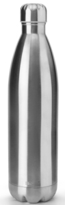 Bottiglia termica a doppia parete, senza BPA, in acciaio inossidabile 18/10, 1 L. Classic (Ibili 758410) - Product Image 1