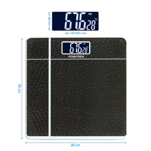 Smart for Digital Peso corporal Plástico 180kg Capacidad Compatible con aplicaciones móviles (FitDays/OmaceFit/SDK) - Product Image 6