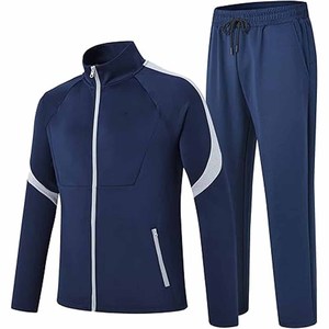 Ensemble de survêtements de sport décontractés, survêtements de jogging, surdimensionnés et ajustés pour hommes, fabriqués par robe de sport - Product Image 1