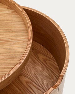 Bàn đầu giường hiện đại trong ván ép tro nhỏ tối giản đồ nội thất phòng khách Bàn đầu giường - Product Image 5