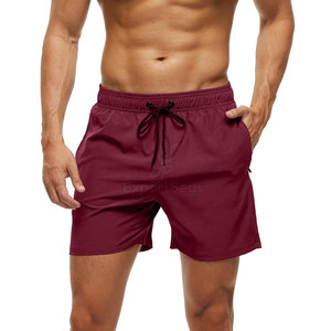 Short de gymnastique en tissu respirant avec poches pour les activités de plein air Short de gymnastique personnalisé en tissu léger à séchage rapide - Product Image 2