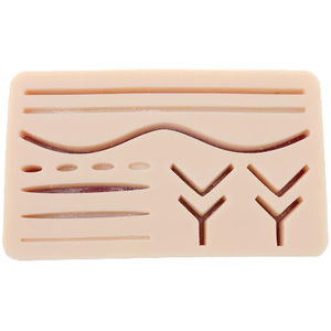 Kit de sutura del fabricante, instrumento médico, almohadilla de silicona para práctica de sutura de piel, diseño profesional - Product Image 1