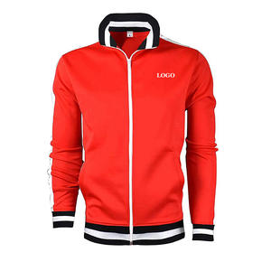 Vêtements de détente tendance, survêtement classique pour homme avec fermeture éclair, tissu confortable et ajustable, service OEM, logo personnalisé avec poignets et taille élastiques - Product Image 5