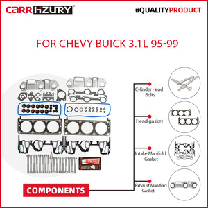 कर्ज़्यूरी HS9957PT-<span class=keywords><strong>2</strong></span> प्रबलित हेड गैसकेट 1995-1999 चेवी बुलिक पोन्टिएक oldsमोबाइल 3.1 विन m l82 (191cv6) - Product Image 2