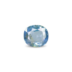 Saphir bicolore taille émeraude (Pitambari) - 3,78 carats 3 mm bleu et rouge naturel traité thermiquement créé en laboratoire - Product Image 1