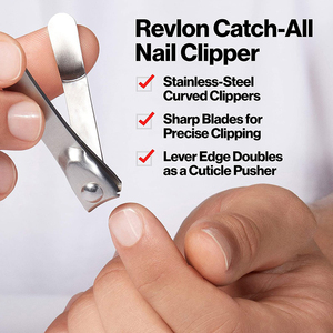 High Quality Professional Stainless <b>Steel</b> Nail <b>Cutter</b> Trimmer with Customizable Color & Logo for Fingers and Toes Beauty Tool - Product Image 6