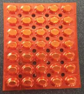 Bandejas de blíster médicas de barrera extra alta Envasado de alimentos redondo de muchos colores para almacenamiento Hecho de plástico o PVDC - Product Image 4