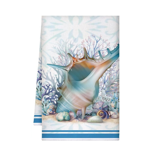 Serviette de cuisine en coton brodée avec des cocotiers, 45x70cm, 350GSM, style boucle en peluche, pour les détaillants et les acheteurs internationaux en Inde - Product Image 6