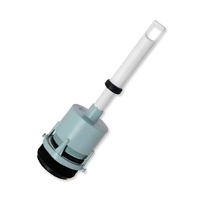 Valvola di scarico per cassetta WC a basso profilo con base a incasso - Product Image 1