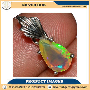 Pendentif Unique en argent Sterling 925 opale, bijoux pendentif à vendre au meilleur prix - Product Image 6