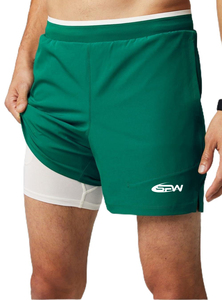 Short d'entraînement réfléchissant pour homme Polyester léger à séchage rapide avec bordure réfléchissante Taille élastique et doublure en maille Conçu pour - Product Image 6