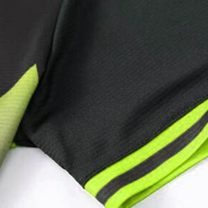 Uniforme de football 100% polyester, vêtements d'équipe, couleur personnalisée, haute qualité, respirant, léger, écologique, col rond, manches courtes - Product Image 4