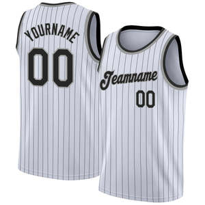Maillot de basket-ball personnalisé pour hommes, équipe club, polyester noir, maillot de basket-ball respirant à séchage rapide avec chiffres - Product Image 1
