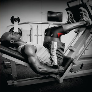 Custom High Quality Neoprene 4mm Thick Non-Slip Powerlifting Workout <b>Knee</b> Sleeves - Product Image 4