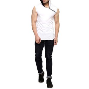 2025 fermeture éclair sans manches hommes Gym Hoodies meilleure qualité entraînement Fitness vente chaude Gym à capuche débardeurs hommes OEM ODM Service - Product Image 2