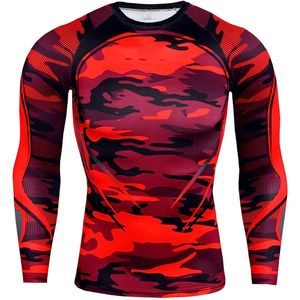 Logo personnalisé imprimé sublimé vente en gros OEM & ODM service gym vêtements de fitness nouveaux hommes MMA rash guard - Product Image 6