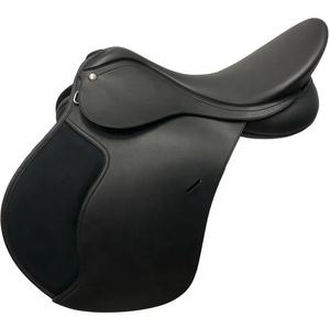 Selle de cheval anglaise de saut en daim synthétique équestre ODM- OEM directement de l'usine - Product Image 1