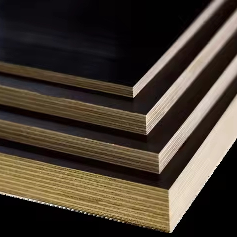 Best Quality 4X8ft 15/18mm Back Film Faced Plywood Eco-Friendly 10+ Times Reuse Resistant E1 Standard From Vietnam Factory