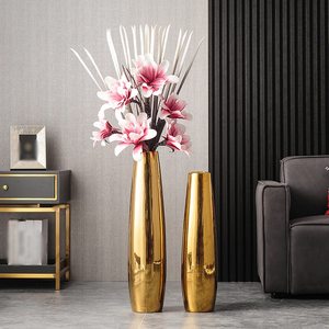 Florero de metal de precio al por mayor para decoración del hogar Florero de metal alto más vendido de la India. - Product Image 6