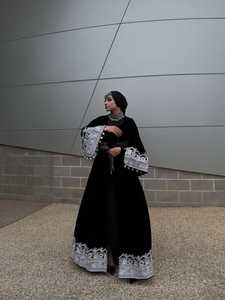 ROBE PAKISTANI PATHANI FAIT À LA MAIN en COULEUR VERTE AVEC LA MEILLEURE QUALITÉ AFGHANI CHARMA en BEAU DESIGN 2025 - Product Image 6