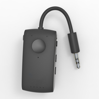 Récepteur Bluetooth Adaptateur Transmetteur Audio Sans Fil pour Casque Fonctionne avec Prises Aux 3.5mm pour Avions Téléviseurs, Gym Voyage