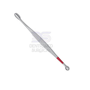 Curetas de hueso de acero inoxidable de alta calidad, juego de instrumentos manuales, precio al por mayor, hecho en Pakistán - Product Image 3