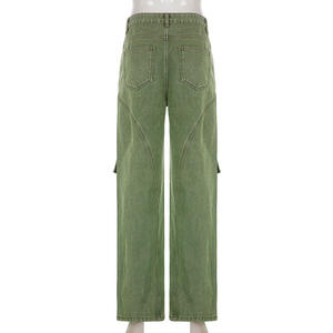 Distressed Vintage Blue Jeans Pants Men Wide leg <b>Denim</b> <b>Trousers</b> Male Oversize Streetwear Fashion Casual Straight Jeans - Product Image 5