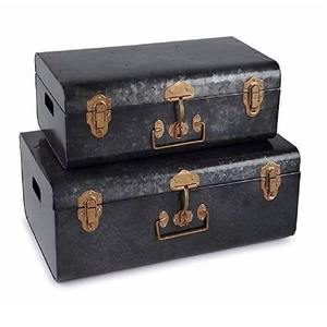 Récipient à épices décoratif triple fait à la main en acier inoxydable gravé bidon antique pour le stockage et l'organisation des ustensiles de cuisine - Product Image 5