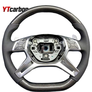 Volante de Fibra de Carbono Mate Personalizado YTcarbon para Clase G, Clase GL, Clase ML, W212, G500, G350, G65, G63, ML63, GL550, <span class=keywords><strong>GL63</strong></span> - Product Image 4