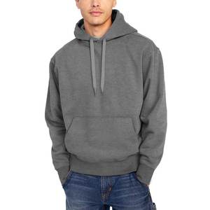 Sudadera con Capucha para Hombre, Estilo Casual, de Manga Larga, Mezcla de Felpa Gruesa de Poliéster/Algodón, para Otoño - Product Image 1