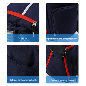 Sac à dos de football-Sac à dos de basket-Jeunes enfants de 6 ans et plus-avec compartiment à balles-Tous les sacs de sport Gym Tote Soccer Futbo - Product Image 6